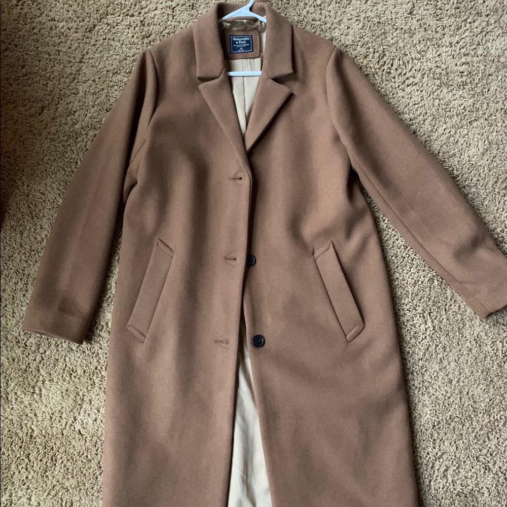 Abercrombie Wool Dad Coat